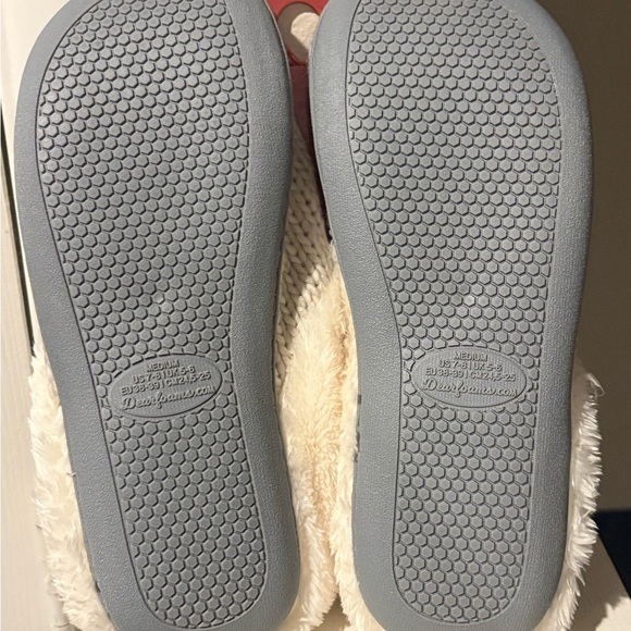 NEW Dluxe by Dearfoams Women's Memory Foam Clog Slippers Size Medium 7/8 - Picture 2 of 4